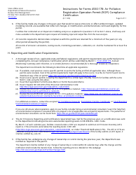 Instructions for Form 4530-178 Air Pollution Registration Operation Permit (Rop) Annual Compliance Certification - Wisconsin, Page 9