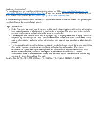 School Permanency Plan Input - Wisconsin, Page 2