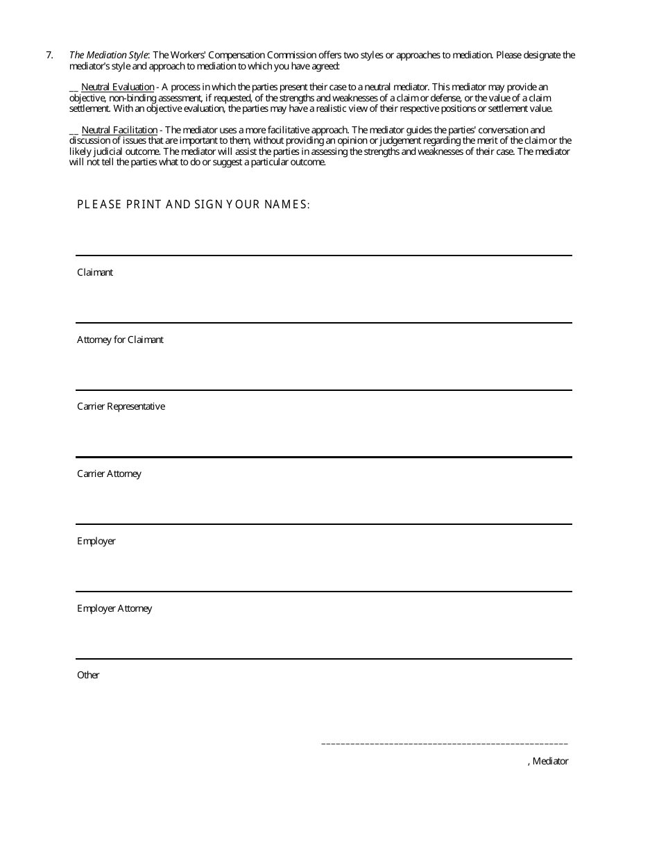 Form A Mediation Consent Form - All Parties Have Legal Counsel - Virginia, Page 2
