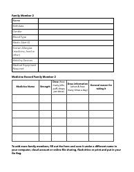 Health Information Form - City of Philadelphia, Pennsylvania, Page 2