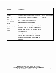 Re-roofing Information Form (Commercial Only) - City of Orlando, Florida, Page 2