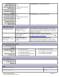 DCYF Formulario 15-276 Formulario De Informacion Personal - Washington (Spanish), Page 6