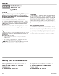 Instructions for Form IL-1040 Individual Income Tax Return - Illinois, Page 16
