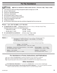 Instructions for Form IL-1040 Individual Income Tax Return - Illinois, Page 19