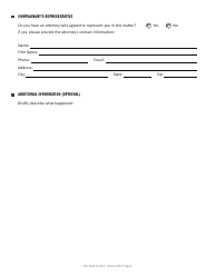 Form CRD-IF903-3X-ENG Intake Form - Employment - California, Page 6