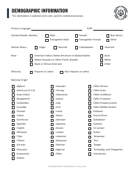 Form CRD-IF903-12X-ENG Intake Form - Unruh Civil Rights Act - California, Page 4