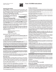 Form 15 RRG Connecticut Insurance Premiums Tax Return - Risk Retention Groups - Connecticut, Page 2