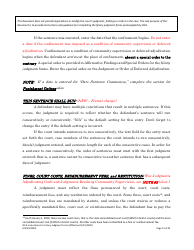 Instructions for Felony Judgment Forms - Texas, Page 13