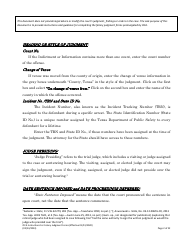 Instructions for Felony Judgment Forms - Texas, Page 2