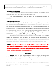 Instructions for Felony Judgment Forms - Texas, Page 4
