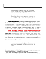 Instructions for Felony Judgment Forms - Texas, Page 5