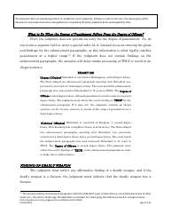 Instructions for Felony Judgment Forms - Texas, Page 8