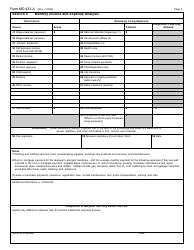 Form MD433-A Collection Information Statement for Individuals - Maryland, Page 4