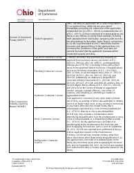 Form COM-19-0001 Pre-determination Request Form - Ohio, Page 4