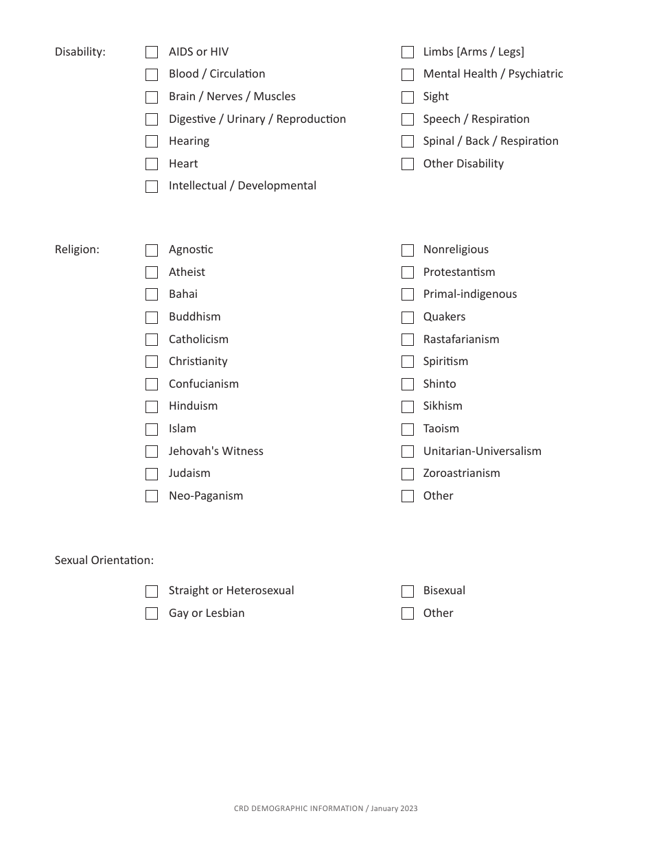 Form CRD-IF903-4X-ENG Intake Form - Housing - California, Page 8