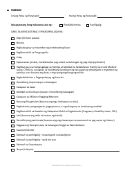 Form CRD-IF903-3X-TG Intake Form - Employment - California (Tagalog), Page 2