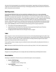 Instructions for Partnership &amp; Pathways Short Form Grant Application - Minnesota, Page 8