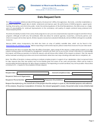 Data Request Form - Nevada