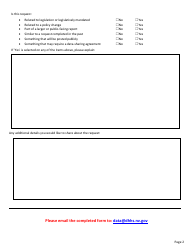 Data Request Form - Nevada, Page 2