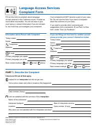 Form PL-CW906 Language Access Services Complaint Form - County of Placer, California, Page 2