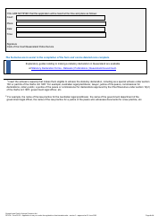 Form DV16 Application to Vary or Revoke the Registration of an Interstate Order - Queensland, Australia, Page 4