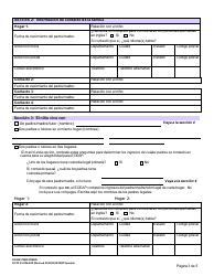 DCYF Formulario 05-006A Formulario De Preseleccion Para El Programa Eceap - Washington (Spanish), Page 3