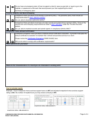 DSHS Form 10-685 Companion Home Provider Supplemental Information - Washington, Page 4