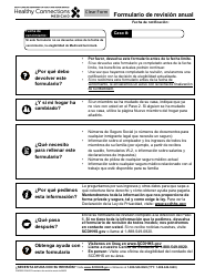 Document preview: Formulario WKR002 Formulario De Revision Anual - South Carolina (Spanish)