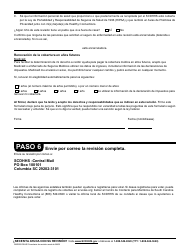 Formulario WKR002 Formulario De Revision Anual - South Carolina (Spanish), Page 12