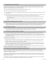 Form RDT101 Class D and M Road Test Checklist - Massachusetts (French), Page 2