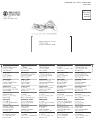 Washington State Voter Registration Form - Washington (Tigrinya), Page 2