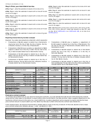 Form CDTFA-531-A2 Schedule A2 Computation Schedule for District Tax - Long Form - California, Page 14