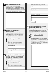 Form DS700 Carer&#039;s Allowance Claim Form - United Kingdom, Page 14