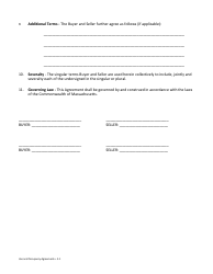 Use and Occupancy Agreement Template - Massachusetts, Page 2