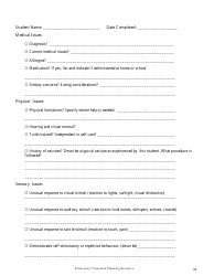 Elementary Transition Planning Resource - Prince Edward Island, Canada, Page 22