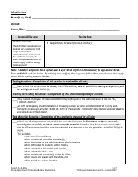Form 05-24-007A Test Security Agreement Level 4 - Mclass Only - Alaska, Page 2