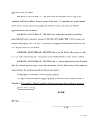 Order Confirming Referee Report and Judgment of Foreclosure and Sale - New York, Page 10