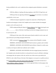 Order Confirming Referee Report and Judgment of Foreclosure and Sale - New York, Page 2