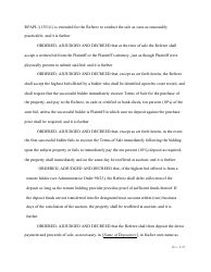 Order Confirming Referee Report and Judgment of Foreclosure and Sale - New York, Page 4