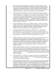 RAD Formulario 1 Registro O Solicitud De Exencion Para La Vivienda - Washington, D.C. (Spanish), Page 3