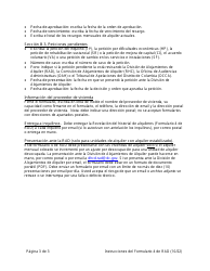 Instrucciones para RAD Formulario 4 Aviso De Acceso a Registros - Washington, D.C. (Spanish), Page 3