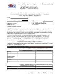 Document preview: RAD Formulario 3 Revelaciones Del Proveedor De Vivienda Al Solicitante O Inquilino (Para Todas Las Unidades De Alquiler) - Washington, D.C. (Spanish)