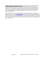 Instrucciones para RAD Formulario 9 Certificado De Ajuste De Alquiler - Washington, D.C. (Spanish), Page 5