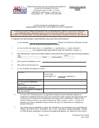 Document preview: RAD Form 9 Certificate of Rent Adjustment - Washington, D.C. (French)
