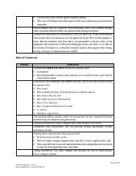 Form DH5083-MQA Masculinizing Medications for Patients With Gender Dysphoria Patient Information and Informed Consent - Florida, Page 6