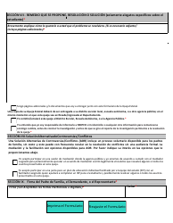 Formulario Para Una Queja Estatal - New Mexico (Spanish), Page 3