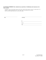 Form HUD-50161 Mixed-Finance Development Certifications &amp; Assurances, Page 5