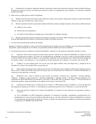 Formulario HUD-52530-C Adenda De Inquilinato - Programa De Vales De Seccion 8 En Funcion De Proyectos (Spanish), Page 7