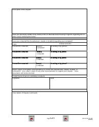 Form HUD-311-DR Federal Manufactured Housing Dispute Resolution Information Form, Page 3
