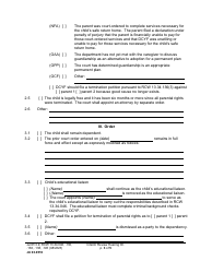 Form JU03.0510 Interim Review Hearing Order (Orirh) - Washington, Page 3